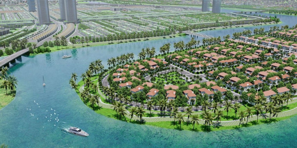 Khu đô thị đảo Sunneva Island giúp nâng tầm không gian sống thành phố biển Đà Nẵng.