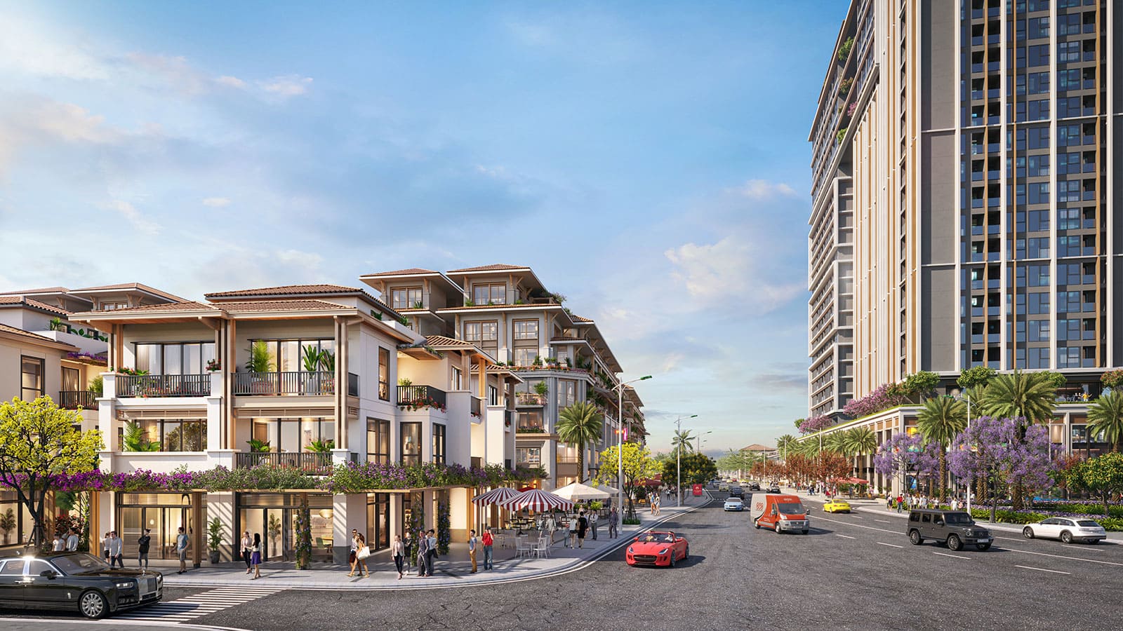 Hình ảnh phối cảnh dự án Sun Ponte Residence Đà Nẵng được phát triển bởi tập đoàn Sun Group.