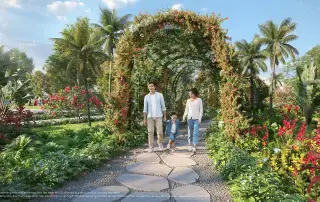 Khu đô thị Vinhomes Green City - không gian sống xanh, đẳng cấp, đầy đủ tiện ích tại Tây Bắc TP.HCM.